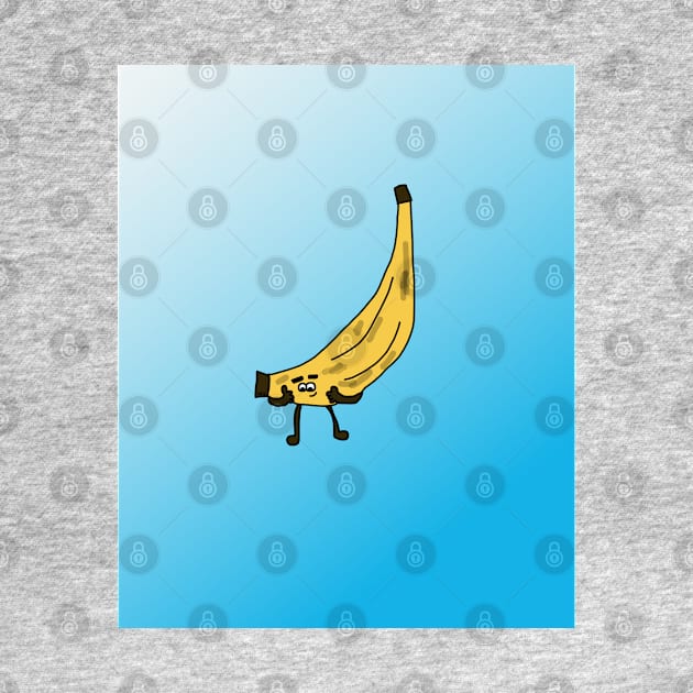 Hilarious Banana - Quirky Fruit Design by HFGJewels